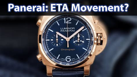 eta panerai|Panerai in house codes.